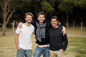 Nicolás Carayón, Mathis Renard y Carlos Barahona, Fundadores de Vioo