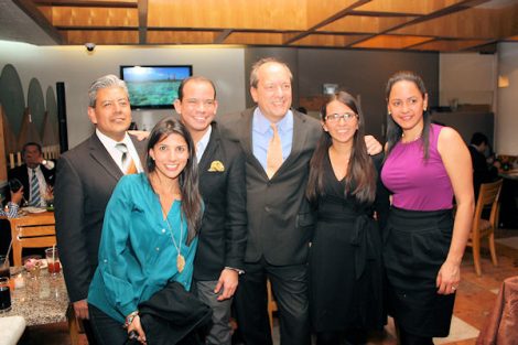 Octavio Acevedo, Norma Andrea Mordo, Francisco Sarria, Sergio Escobar, Marystella Muñoz y Bianca Porras