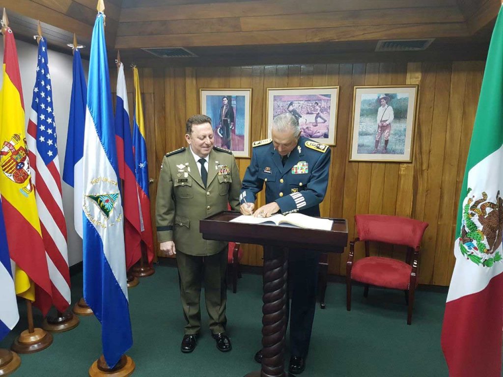 Fuerzas Armadas firman acuerdo de seguridad con Nicaragua