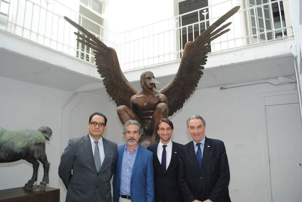 Carlos Castillo, Jorge Marín, David Ruiz y Dominique Decorme. Revista Protocolo Copyright©
