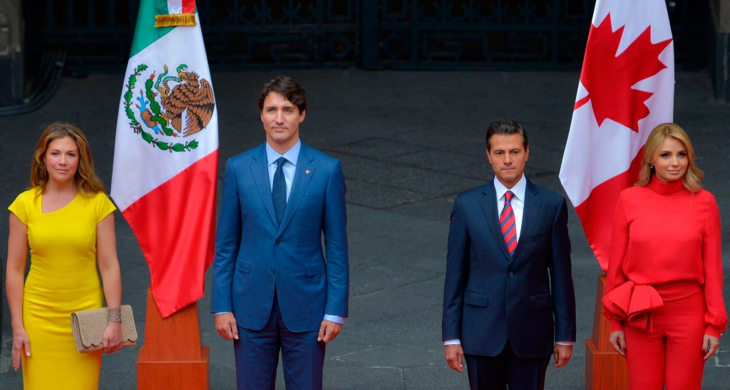 Realiza Justin Trudeau su primera visita oficial a México